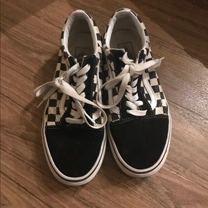 Checkered Vans